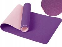 Verk 14660 Cvičebná podložka na fitness Podložka na jógu 183 x 60 x 0,6 cm, fialová