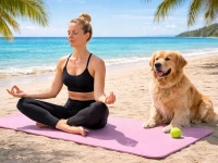 Verk 14660 Cvičebná podložka na fitness Podložka na jógu 183 x 60 x 0,6 cm, fialová