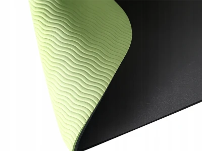 Verk 14660 Cvičebná podložka na fitness Joga podložka 183 x 60 x 0,6 cm, zelená