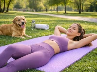 Verk 14663 Cvičebná podložka Yoga Mat 190 x 90 x 1 cm, fialová