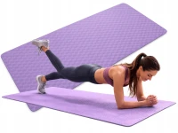 Verk 14663 Cvičebná podložka Yoga Mat 190 x 90 x 1 cm, fialová