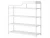Verk 27495 Regál na boty s 5 policemi 82 x 59 x 22 cm, bílý