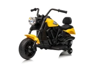Ramiz PA.XMX-659.ZOL Dětská elektrická motorka 30 W, 6V4.5Ah, LED světlo, melodie, boční kolečka, žlutá