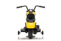 Ramiz PA.XMX-659.ZOL Dětská elektrická motorka 30 W, 6V4.5Ah, LED světlo, melodie, boční kolečka, žlutá
