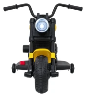 Ramiz PA.XMX-659.ZOL Dětská elektrická motorka 30 W, 6V4.5Ah, LED světlo, melodie, boční kolečka, žlutá