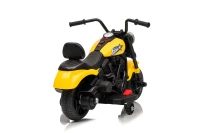 Ramiz PA.XMX-659.ZOL Dětská elektrická motorka 30 W, 6V4.5Ah, LED světlo, melodie, boční kolečka, žlutá