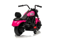 Ramiz PA.XMX-659.ROZ Dětská elektrická motorka 30 W, 6V4.5Ah, LED světlo, melodie, boční kolečka, růžová