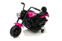 Ramiz PA.XMX-659.ROZ Dětská elektrická motorka 30 W, 6V4.5Ah, LED světlo, melodie, boční kolečka, růžová