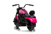 Ramiz PA.XMX-659.ROZ Dětská elektrická motorka 30 W, 6V4.5Ah, LED světlo, melodie, boční kolečka, růžová
