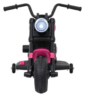 Ramiz PA.XMX-659.ROZ Dětská elektrická motorka 30 W, 6V4.5Ah, LED světlo, melodie, boční kolečka, růžová