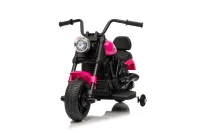 Ramiz PA.XMX-659.ROZ Dětská elektrická motorka 30 W, 6V4.5Ah, LED světlo, melodie, boční kolečka, růžová