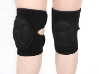 Verk 27317 Chrániče kolen, ergonomické 20 x 50 cm, 2 ks, černé