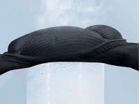 Verk 27317 Chrániče kolen, ergonomické 20 x 50 cm, 2 ks, černé