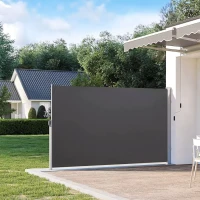 MultiGarden AW-011A Bočná markíza 350×180 cm, antracitová