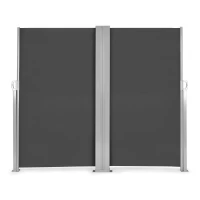 MultiGarden AW-012 Dvojitá bočná markíza 300×300×180 cm, antracitová