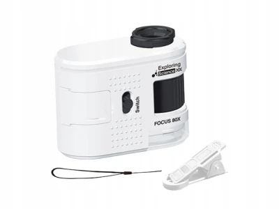 Verk 09223 Kapesní mikroskop 80x, Scientific Microscope