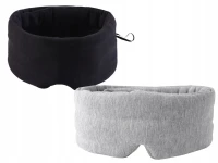 Verk 27474 Spánková maska pre lepší spánok a relaxáciu, čierna