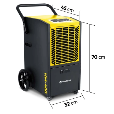 Humberg HM-480 Priemyselný odvlhčovač vzduchu 790 W, IPX0, 50 l/24 h