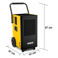 Humberg HM-481 Priemyselný odvlhčovač vzduchu 650 W, IPX0, 50 l/24 h