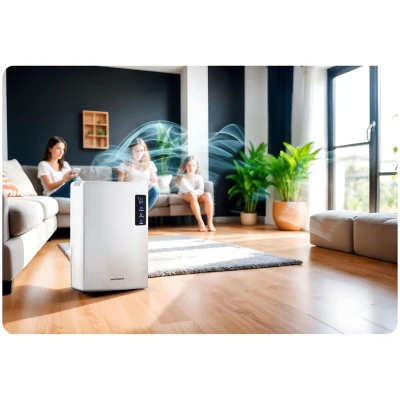 Berdsen BR-22A Odvlhčovač vzduchu 90 W, 2200 ml, biely