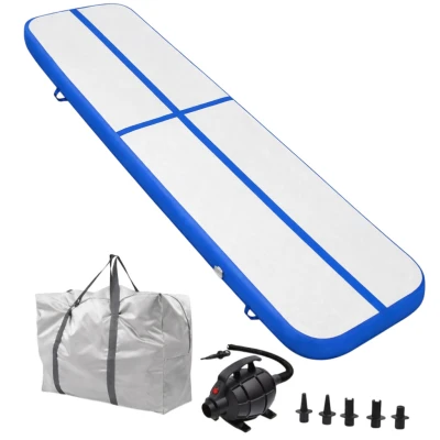 Gordon G1196 Airtrack nafukovací žíněnka 500 x 100 x 10 cm + příslušenství, modrá