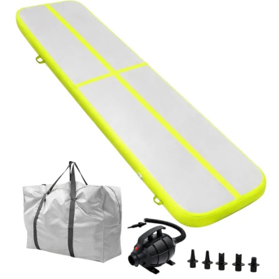 Gordon G947 Airtrack nafukovací žíněnka 500 x 100 x 10 cm + příslušenství, zelená