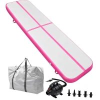 Gordon G939 Airtrack nafukovacia podložka 300 x 100 x 10 cm + príslušenstvo, ružová
