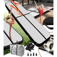 Gordon G942 Airtrack nafukovacia podložka 400 x 100 x 10 cm + príslušenstvo, čierna