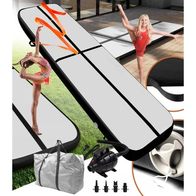 Gordon G942 Airtrack nafukovacia podložka 400 x 100 x 10 cm + príslušenstvo, čierna