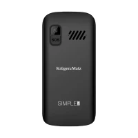 Krüger&Matz KM0923-2G Telefon pro seniory Simple 923, Dual SIM, Bluetooth, černý