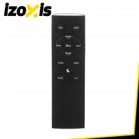 Izoxis 26885 LED stojacie svietidlo 180 cm, stmievateľné, diaľkové ovládanie, čierne