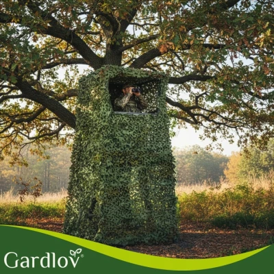 Gardlov 27383 Maskovací síť 2 x 5 m + 100 stahovacích pásků