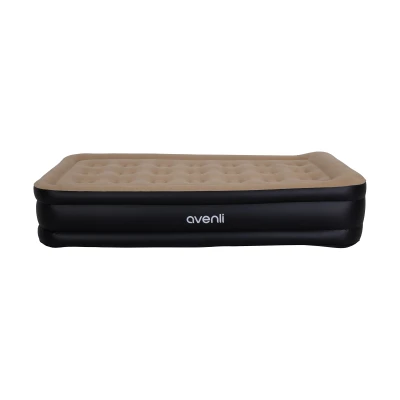 Avenli 24041 Nafukovacia matrac s integrovanou pumpou 196 x 97 x 47 cm, hnedá