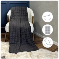 Posteloholici 1272050 Zátěžová přikrývka antistresová 5 kg, 135 x 200 cm, šedá