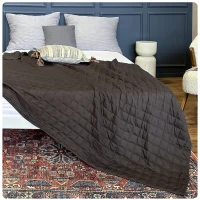 Posteloholici 1272050 Zátěžová přikrývka antistresová 5 kg, 135 x 200 cm, šedá