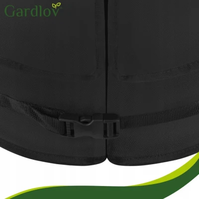 Gardlov 27351 Zátěžový podstavec pro slunečník 48 cm, plnitelný pískem, černý