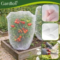 Gardlov 27548 Ochranná sieť na kvetinové záhony proti vtákom a škodcom, 3 x 6 m, biela
