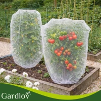 Gardlov 27548 Ochranná sieť na kvetinové záhony proti vtákom a škodcom, 3 x 6 m, biela
