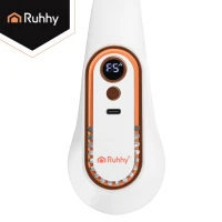 Ruhhy 27414 Přenosný mini ventilátor na krk, USB, bílý