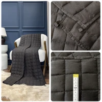 Posteloholici 1270706 Antistresová záťažová deka 3 kg, 90 x 120 cm, sivá