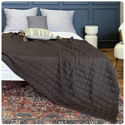 Posteloholici 1270712 Antistresová záťažová deka 12 kg, 200 x 220 cm, sivá