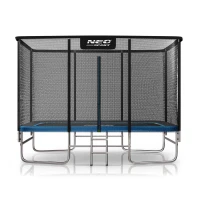Neo-Sport NS-08X Záhradná trampolína obdĺžniková 366 x 244 cm, s vonkajšou sieťou a rebríkom