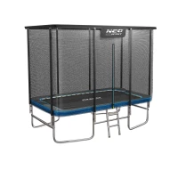 Neo-Sport NS-07X Zahradní trampolína obdélníková 305 x 214 cm, s vnější sítí a žebříkem