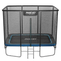 Neo-Sport NS-07X Zahradní trampolína obdélníková 305 x 214 cm, s vnější sítí a žebříkem