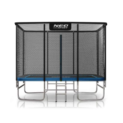 Neo-Sport NS-07X Zahradní trampolína obdélníková 305 x 214 cm, s vnější sítí a žebříkem