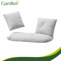 Gardlov 27381 Sada polštářů na dvojité závěsné houpací křeslo 3 ks, šedá