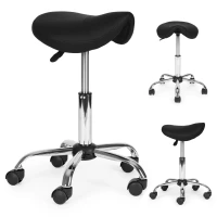 ModernHome BC004 Ergonomická otočná stolička s nastavielnou výškou, nosnost 150 kg, černá