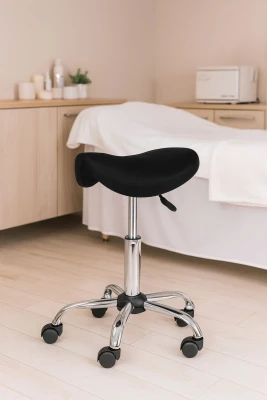 ModernHome BC004 Ergonomická otočná stolička s nastavielnou výškou, nosnost 150 kg, černá