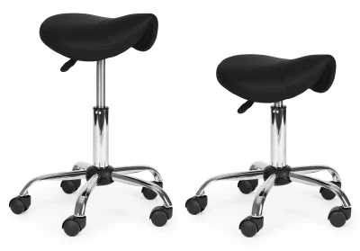 ModernHome BC004 Ergonomická otočná stolička s nastavielnou výškou, nosnost 150 kg, černá