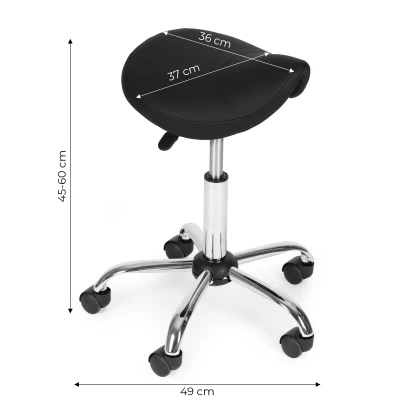 ModernHome BC004 Ergonomická otočná stolička s nastavielnou výškou, nosnost 150 kg, černá